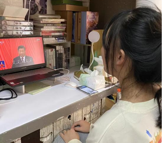 我校團委開展二十大系列學(xué)習(xí)活動