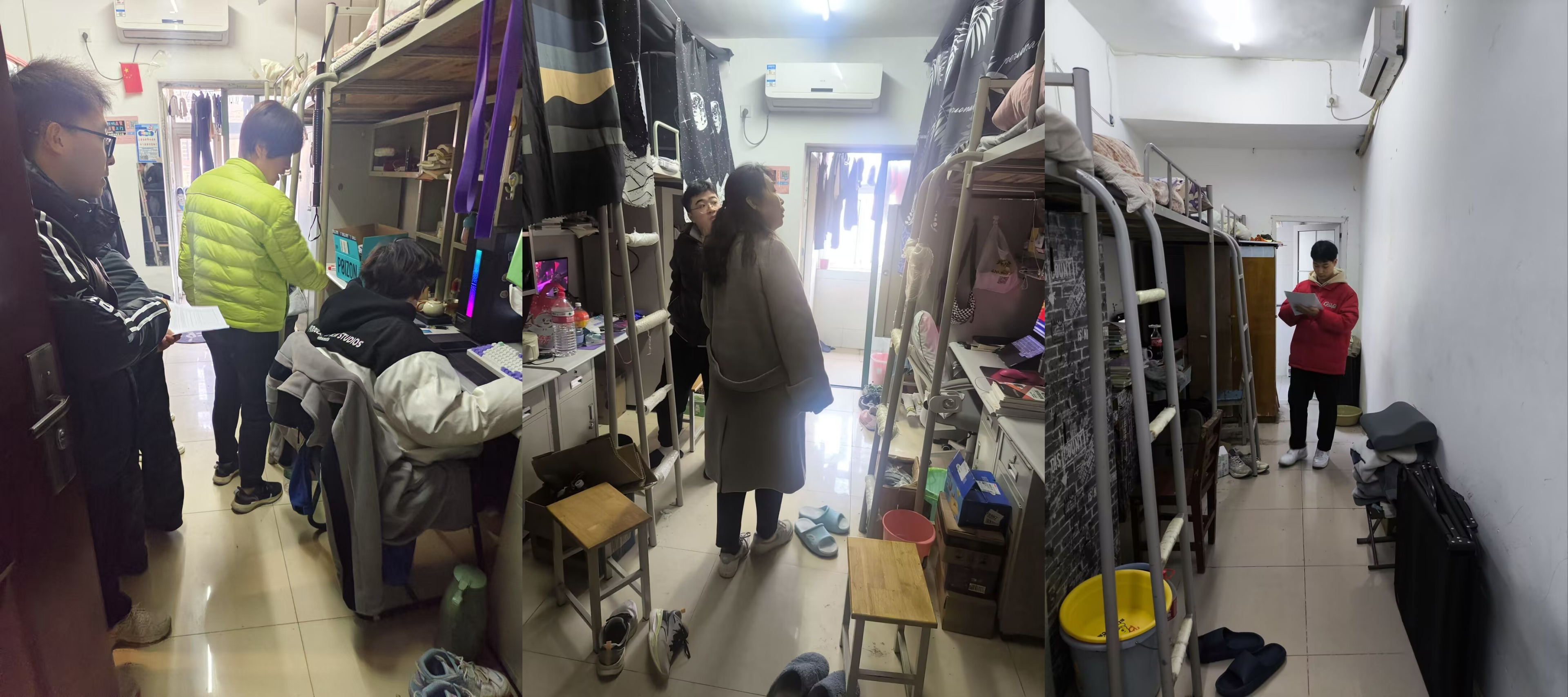 我校開展2024年冬季學(xué)生宿舍安全衛(wèi)生大檢查