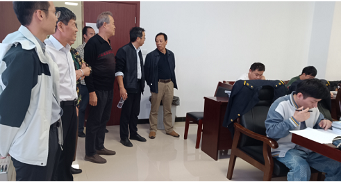 院領(lǐng)導(dǎo)深入培訓(xùn)陣地，推動培訓(xùn)項目發(fā)展， 為人才培訓(xùn)提供堅實支撐