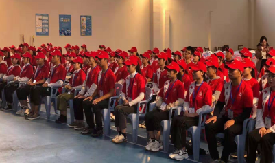 武昌區(qū)文明辦領(lǐng)導(dǎo)蒞臨我院 為軍運(yùn)會志愿者加油鼓勁