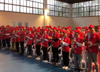 武昌區(qū)文明辦領(lǐng)導(dǎo)蒞臨我院 為軍運(yùn)會志愿者加油鼓勁