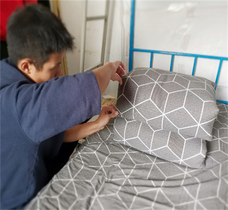 宿我風(fēng)采 愛在心舍  武科院開展大學(xué)生內(nèi)務(wù)整理評(píng)比活動(dòng)