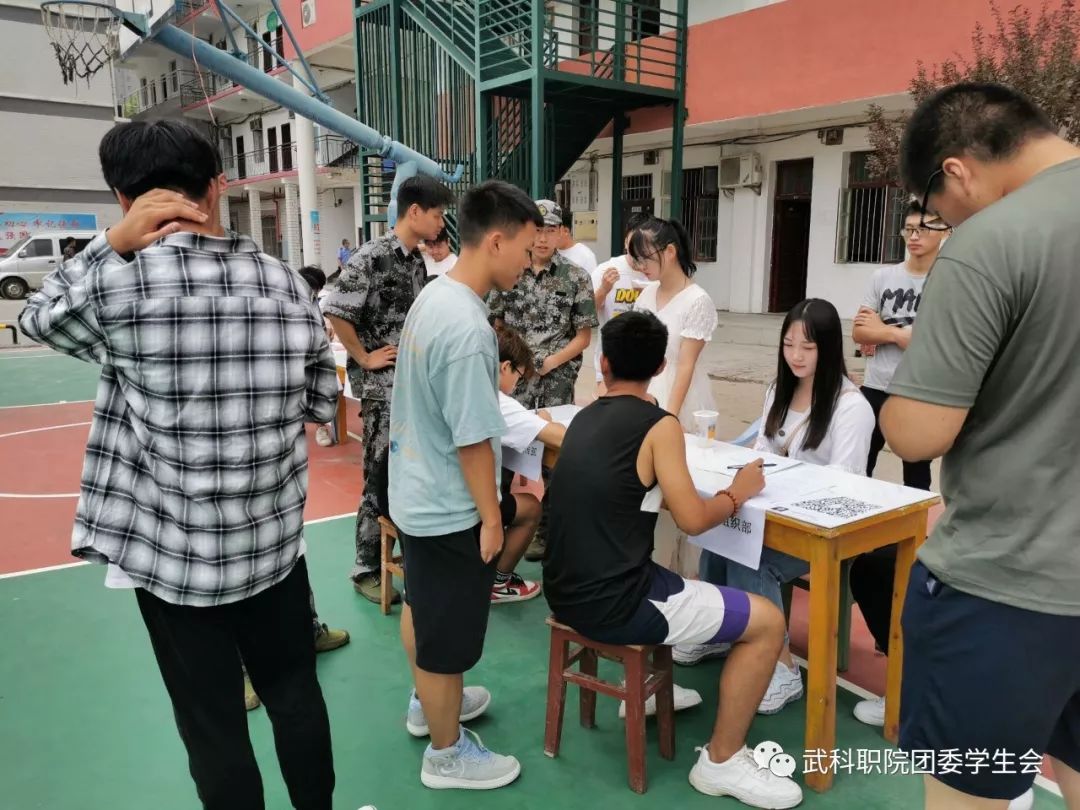 武科院19屆團(tuán)委、學(xué)生會納新