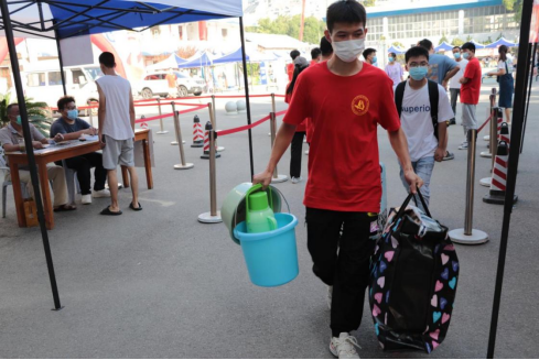 我院2021級(jí)新生順利到校報(bào)到