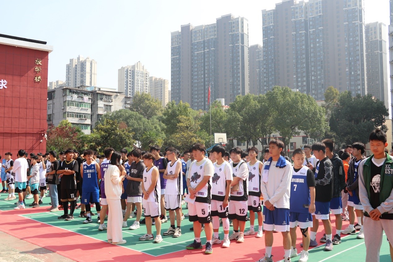 我院第十六屆“希望杯”籃球賽開賽